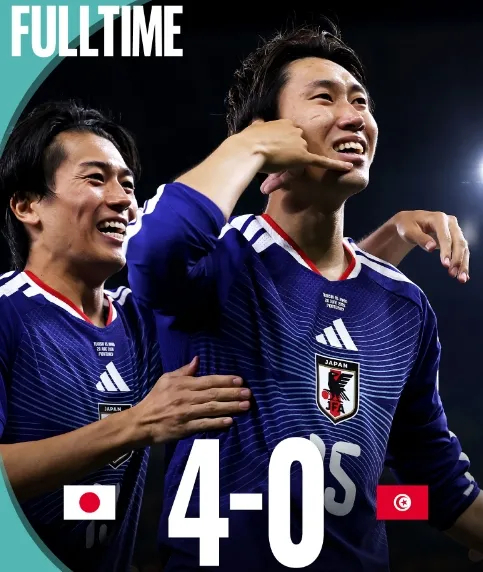 4比0！日本创世界杯队史最大胜 亚洲球队独一档